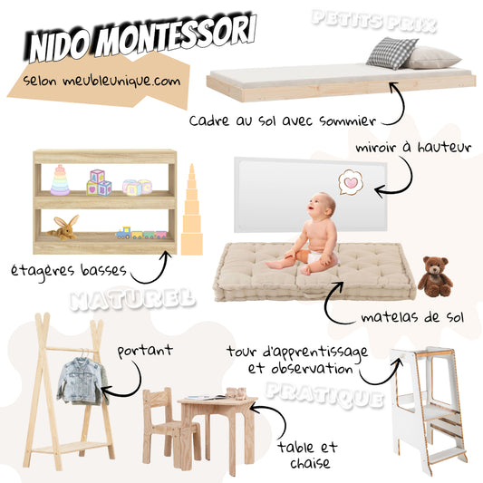 Nido Montessori : Un espace dédié à l'éveil de bébé