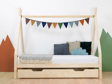 Letto per bambini di Tipi Nakana