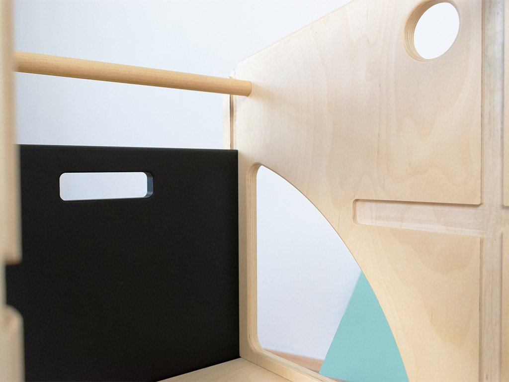 Montessori Pingouin 4 in 1 Lernturm