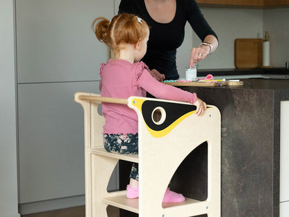 Montessori Pingouin 4 in 1 Lernturm