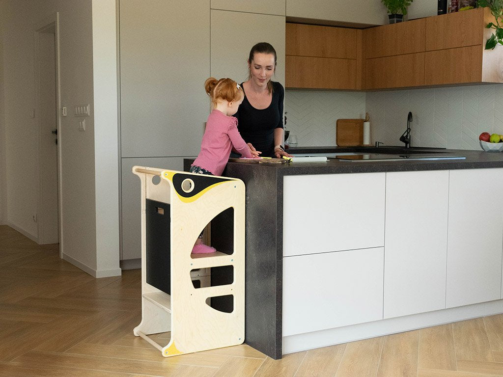 Montessori Pingouin 4 in 1 Lernturm