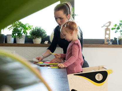 Montessori Pingouin 4 in 1 Lernturm