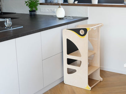 Montessori Pingouin 4 in 1 Lernturm