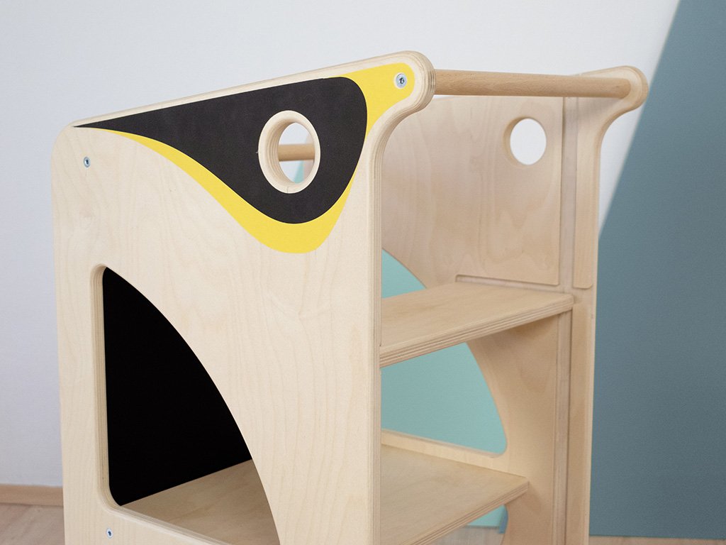 Montessori Pingouin 4 in 1 Lernturm