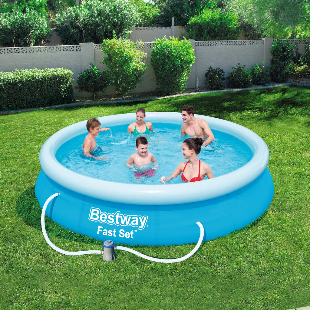 Bestway Juego de piscina Fast Set 366 x 76 cm 57274