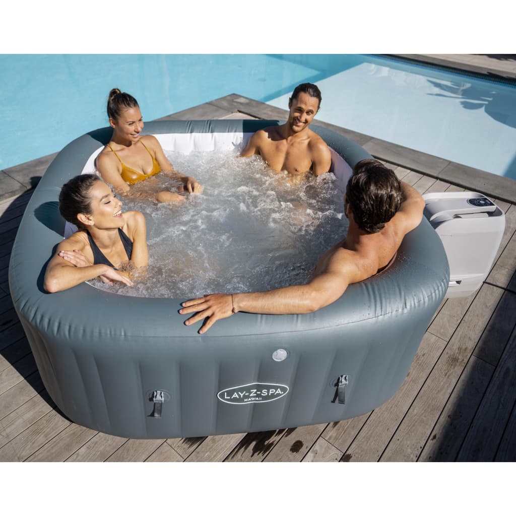 Bestway Lay-Z-Spa Hawaii Pro Pro Inflável Tanque Térmico