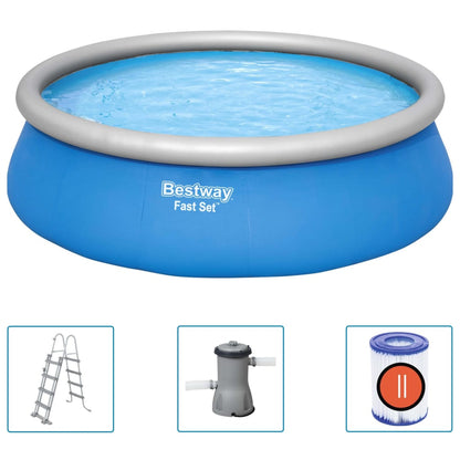 Juego de piscina inflable de Bestway Round Fast 457x122 cm