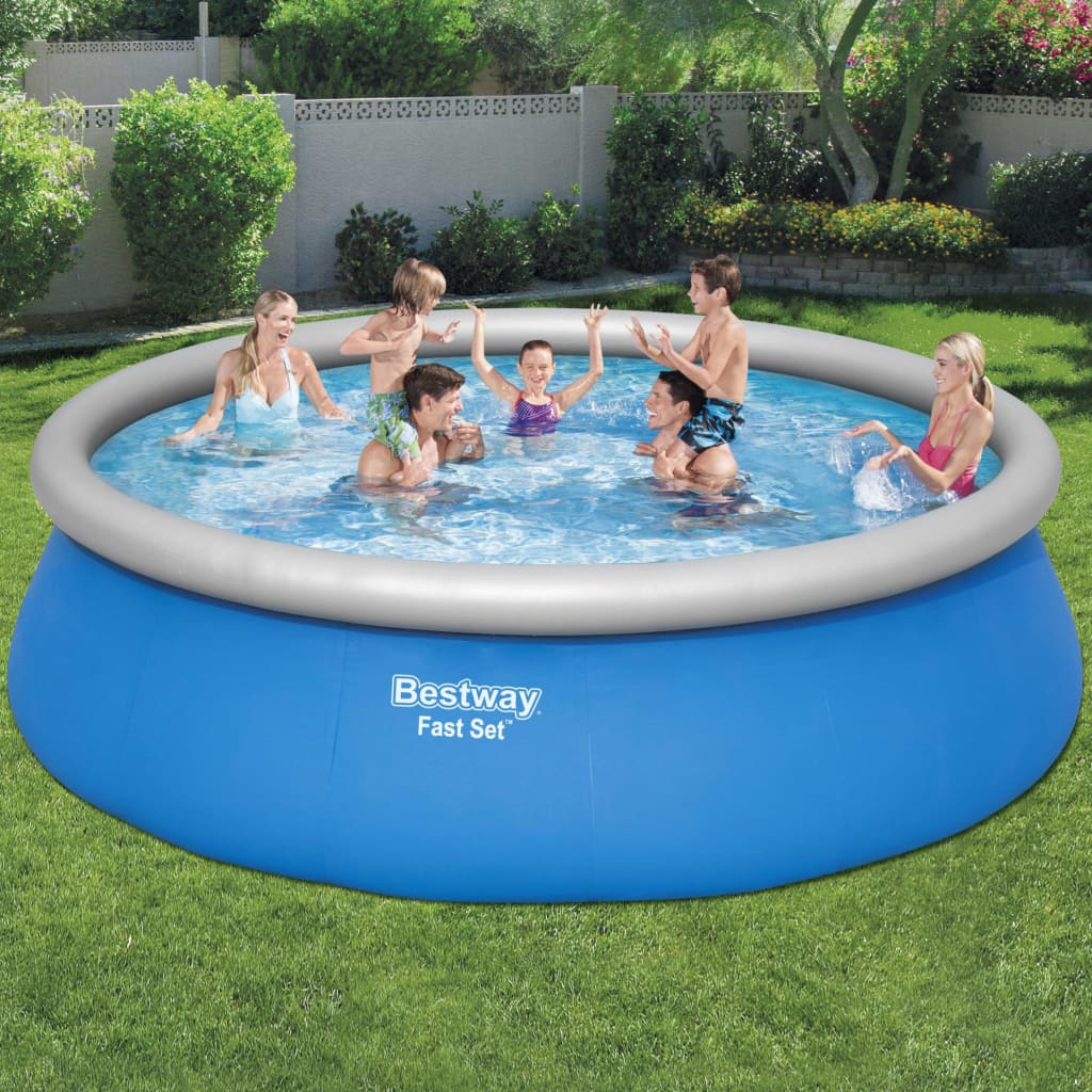 Juego de piscina inflable de Bestway Round Fast 457x122 cm