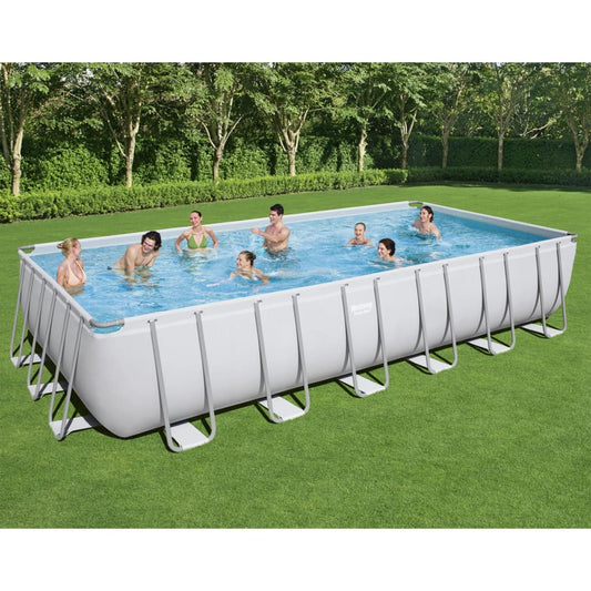 Bestway Power Steel Pool Steel Rectangular 732x366x132 cm