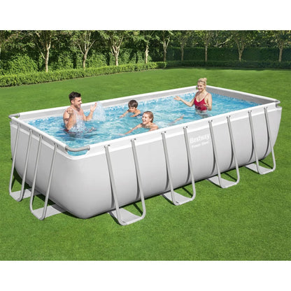 Bestway Power Steel Pool Rectangular 488x244x122 cm