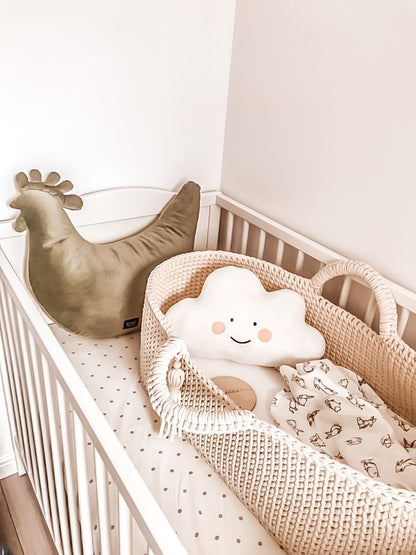 Couffin bébé au crochet avec matelas Moïse