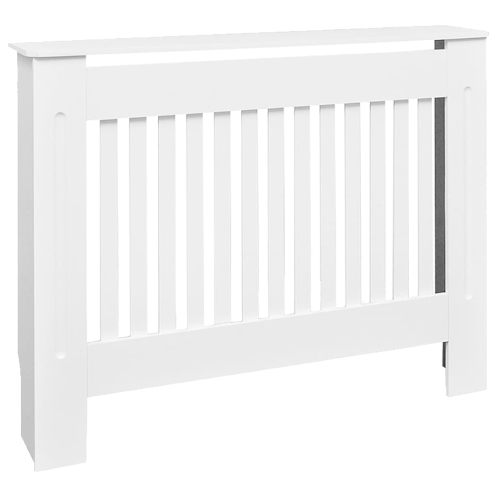 Cache-radiateur 112 cm MDF Blanc