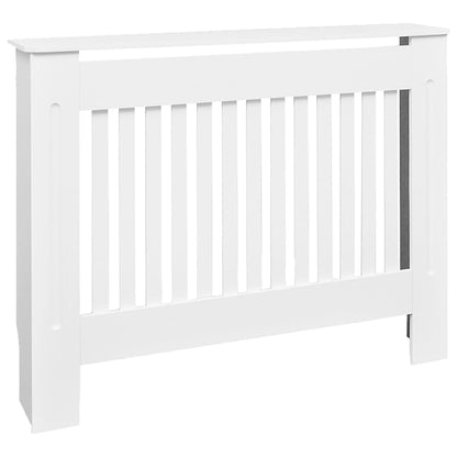 Cache-radiateur 112 cm MDF Blanc