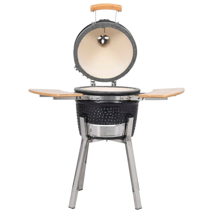 Kamado Barbecue à fumoir Céramique 81 cm