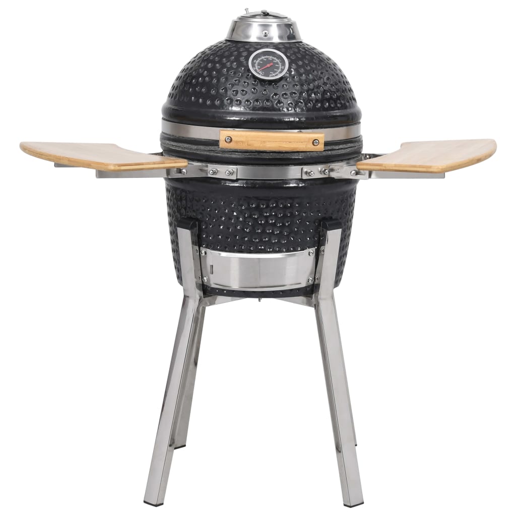 Kamado Barbecue à fumoir Céramique 81 cm