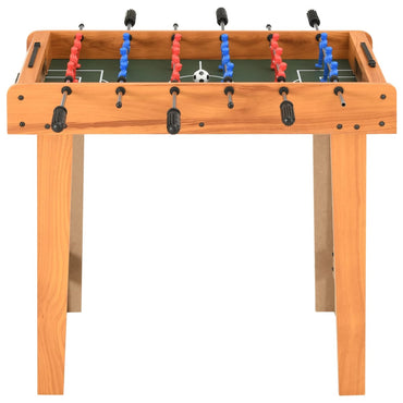 Mini table de football 69x37x62 cm Érable
