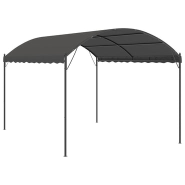 Tenda da sole parasolo da 3 x 4 m di antracite