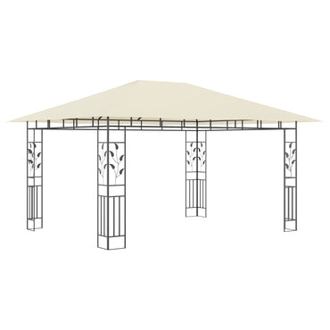 Pergola con 4x3x2,73 m Mosquito Net 180 g/m²