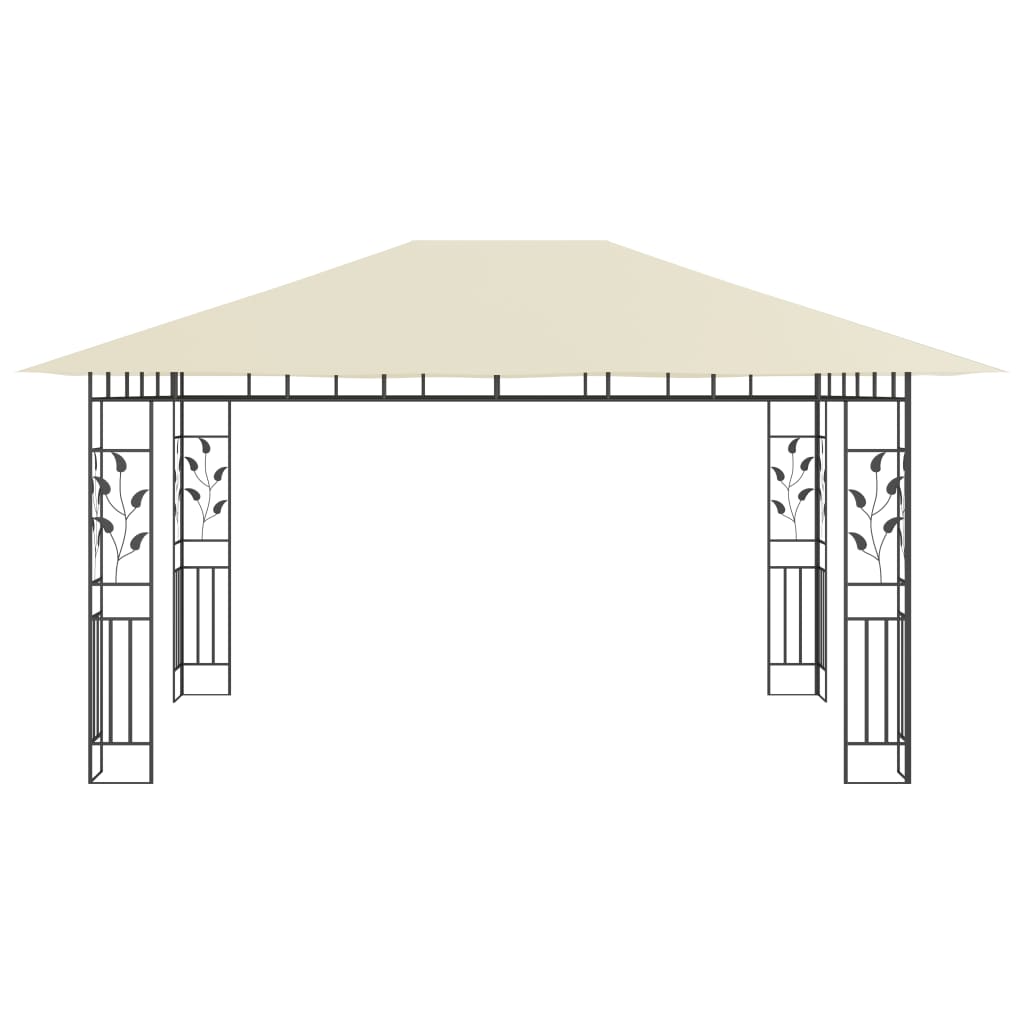 Pergola con 4x3x2,73 m Mosquito Net 180 g/m²