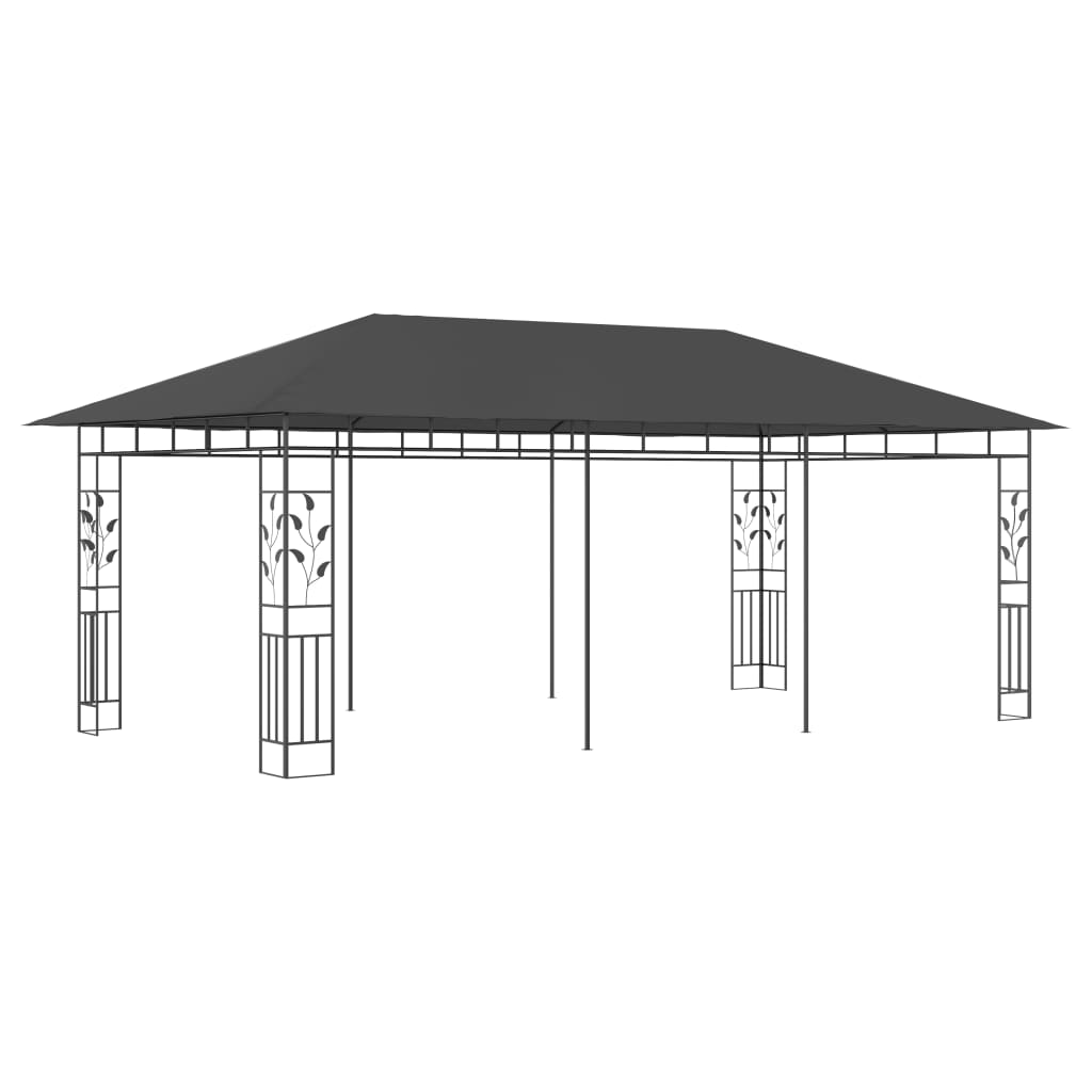 Pergola con zanzara netta 6x3x2,73 M Antracite