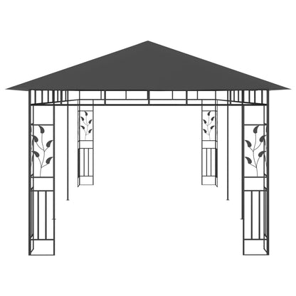 Pergola con zanzara netta 6x3x2,73 M Antracite