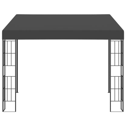 3x3 m Antracite Taber Wall Belvedere