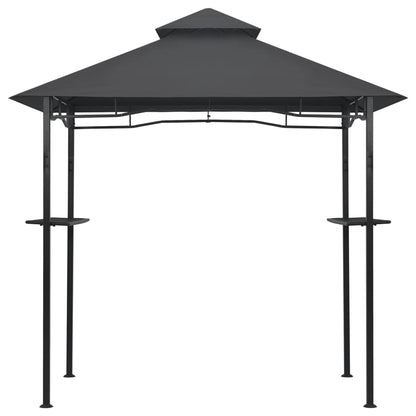 Belvédère de barbecue 240x150x255 cm Anthracite Acier