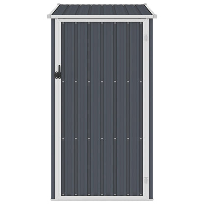 Antracite Garden Shed 87x98x159 cm de aço galvanizado