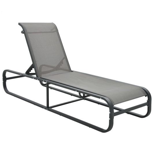 Chaise longue Aluminium et textilène Transat Modern Design