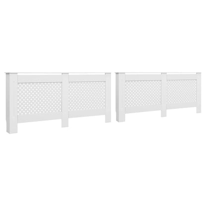 Radiador Cache 2 PCS White 152x19x81.5 cm MDF