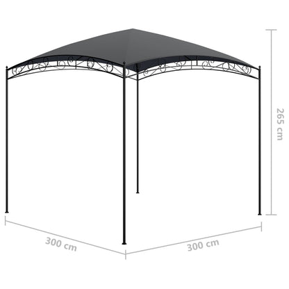 3x3x2.65 M Antracite Belvedere 180 g/m²