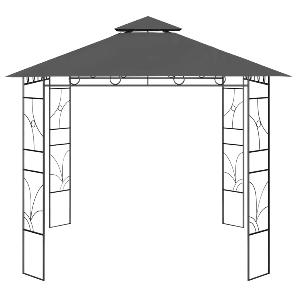 3x3x2,7 M Antracite 160 g/m² Belvedere