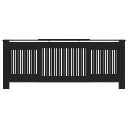 Cache-radiateur MDF Noir 205 cm