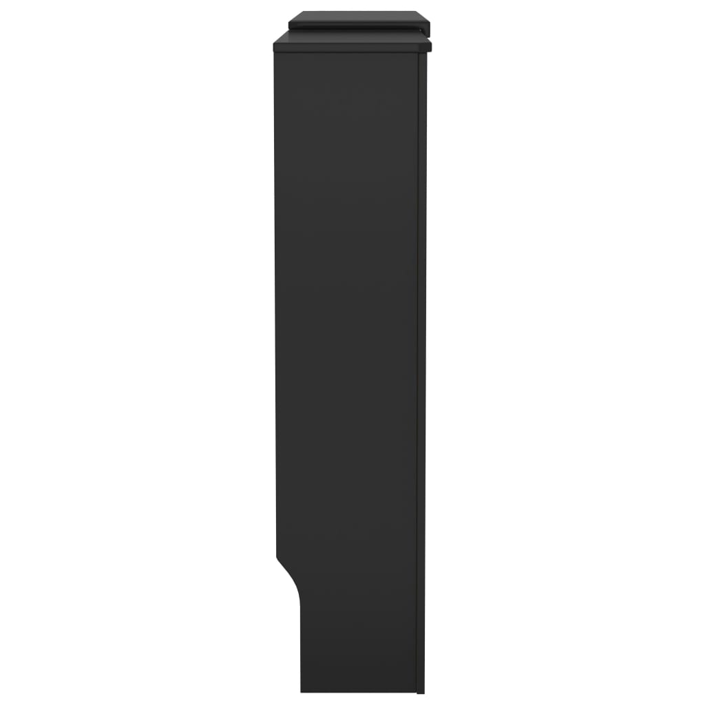 Cache-radiateur MDF Noir 205 cm