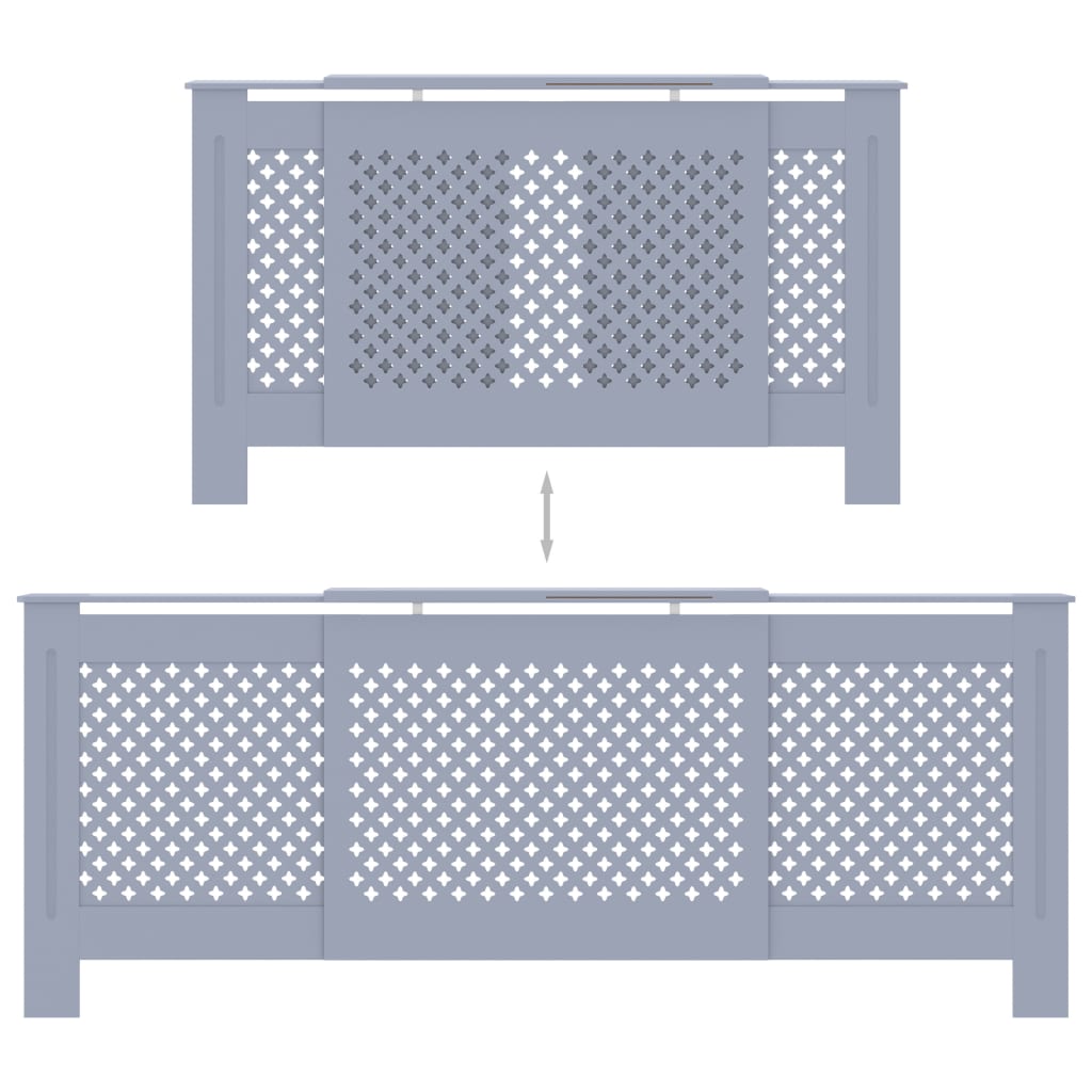 MDF Gray 205 cm MDF Cache