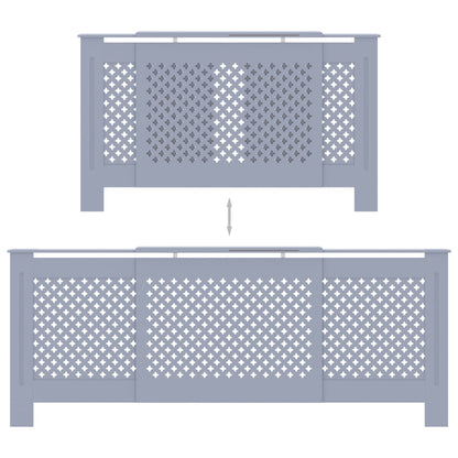 MDF Gray 205 cm MDF Cache