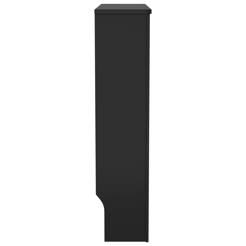 Black MDF Radiator Cache 78 cm