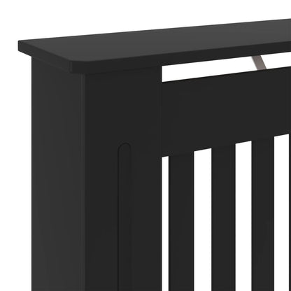 Black MDF Radiator Cache 78 cm