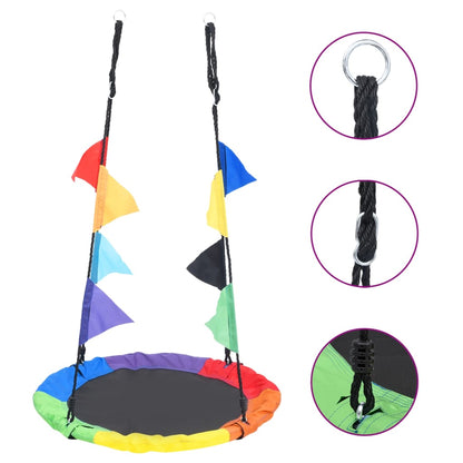 Rainbow Swing com galhines 100 cm