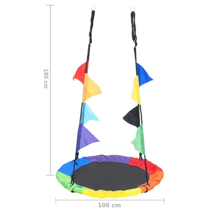 Rainbow Swing com galhines 100 cm