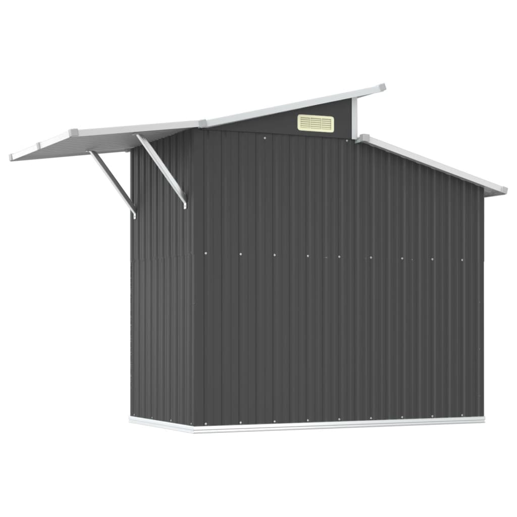 Estracite Garden Shed 270x130x208.5 cm de acero galvanizado