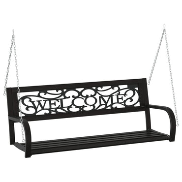 Garden switch 125 cm Steel and black plastic