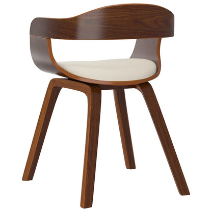 Similar and curved wood dining chair