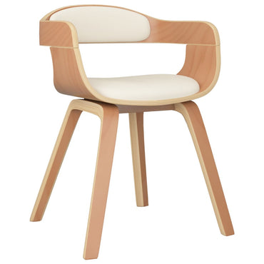 Similar and curved wood dining chair