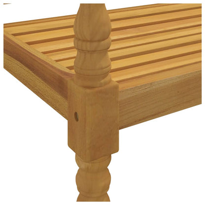 Banc Batavia 150 cm Bois massif de teck