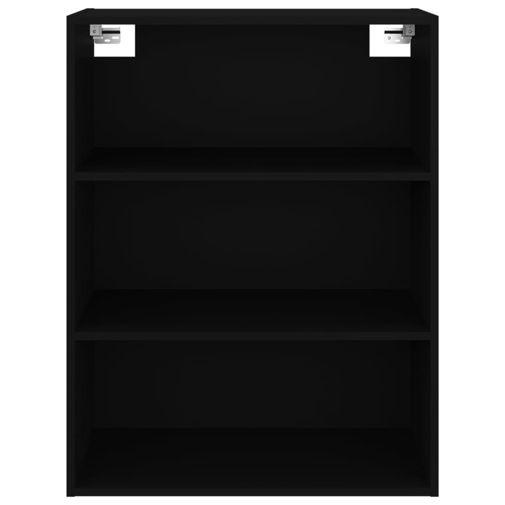 Black hanging cabinet 69.5x32.5x90 cm