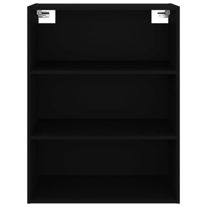 Black hanging cabinet 69.5x32.5x90 cm