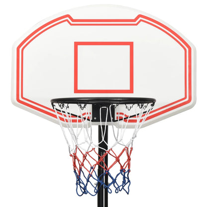 Support de basket-ball Blanc 282-352 cm Polyéthylène