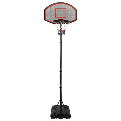 Support de basket-ball Noir 282-352 cm Polyéthylène