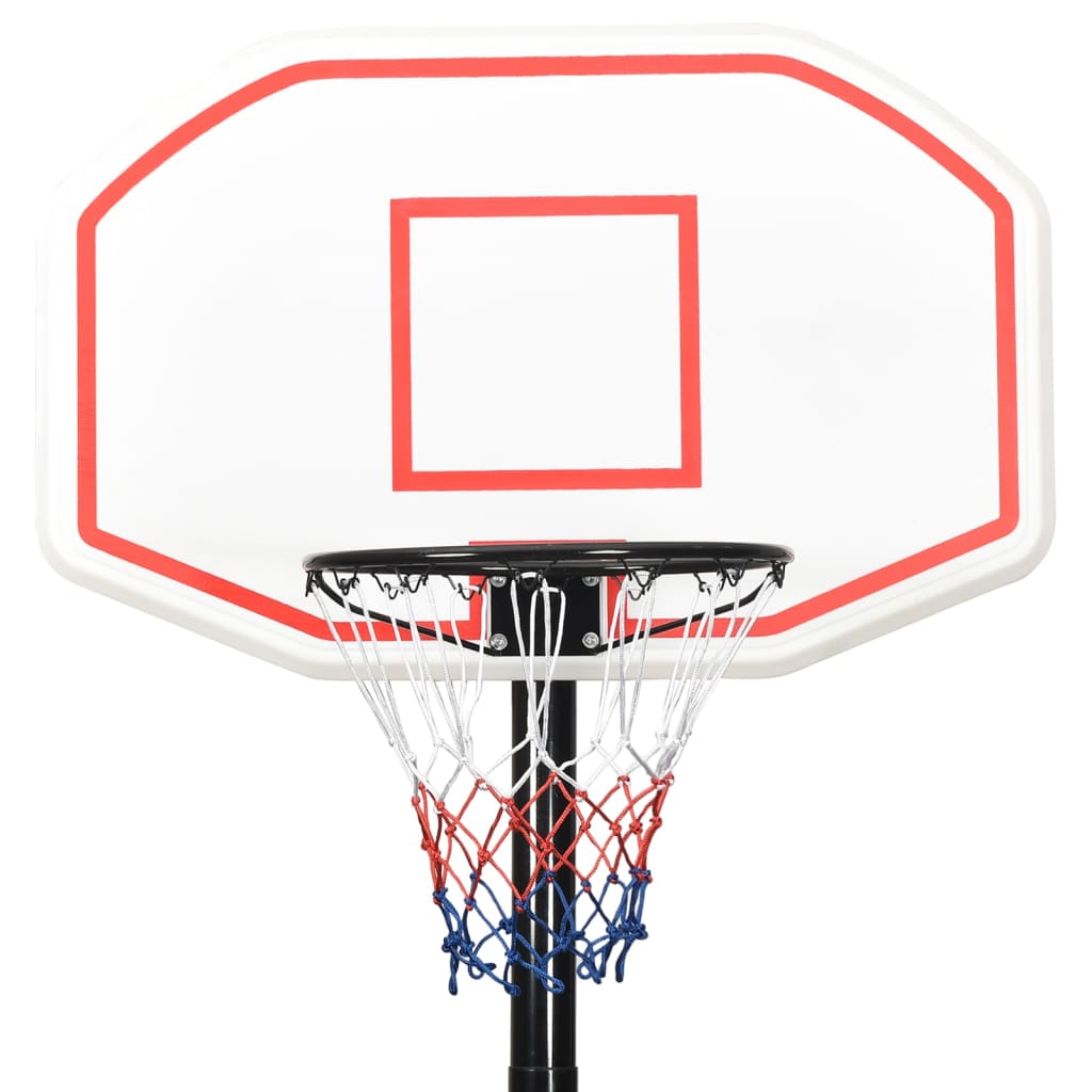 Support de basket-ball Blanc 258-363 cm Polyéthylène